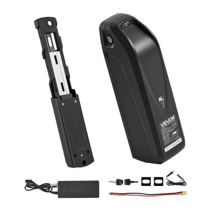 VEVOR Ebike Battery, 48V 20Ah Electric Bike Lithium Battery Pack with BMS, USB Charge Port, 3A Charger & Lock for 1500W E-Bike Motor, Detachable Electric Bicycle Replacement Kit with Discharge Socket - DDZXCDCXGAZ4PTKTA001V1 - view 2