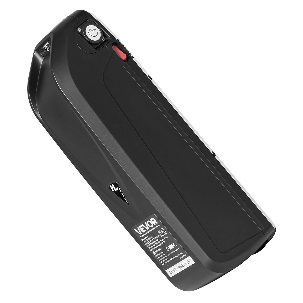 VEVOR Ebike Battery, 48V 20Ah Electric Bike Lithium Battery Pack with BMS, USB Charge Port, 3A Charger & Lock for 1500W E-Bike Motor, Detachable Electric Bicycle Replacement Kit with Discharge Socket - DDZXCDCXGAZ4PTKTA001V1 - view 10