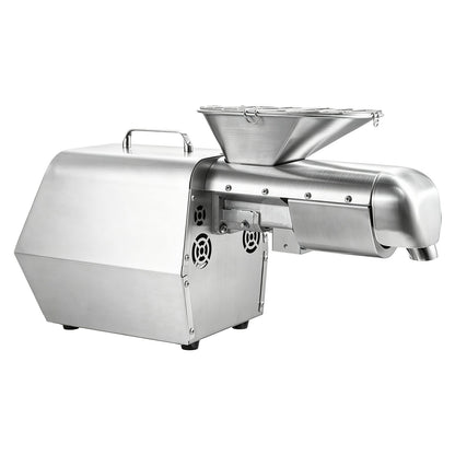 VEVOR Oil Press Machine, 11 LBS/H Capacity, 1250W Oil Extractor Machine, Automatic Electric Oil Maker for Home Commercial Use, 122℉–572℉ Hot & Cold Pressing for Peanuts Sesames Soybeans Almonds - DDZYJ1800W46V6XUI001V1 - view 10