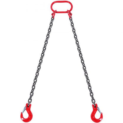 VEVOR G80 Lifting Chain Sling - 2 Legs, 5/16 in x 5 ft - product view 1