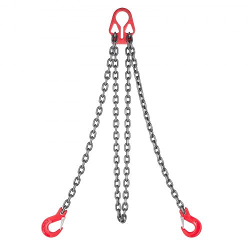 VEVOR G80 Lifting Chain Sling - 2 Legs, 5/16 in x 10 ft - product view 1