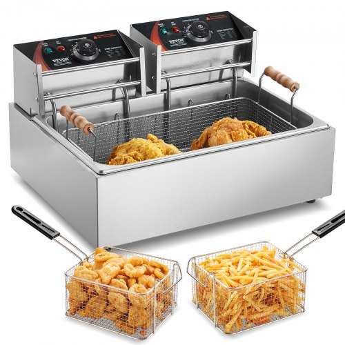 VEVOR Commercial Electric Fryers - Select Your Configuration - DGDZGDGJCK00TPYZZV1 - view 1