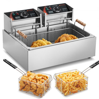 VEVOR Commercial Electric Fryers - Select Your Configuration - DGDZGDGJCK00TPYZZV1 - view 1