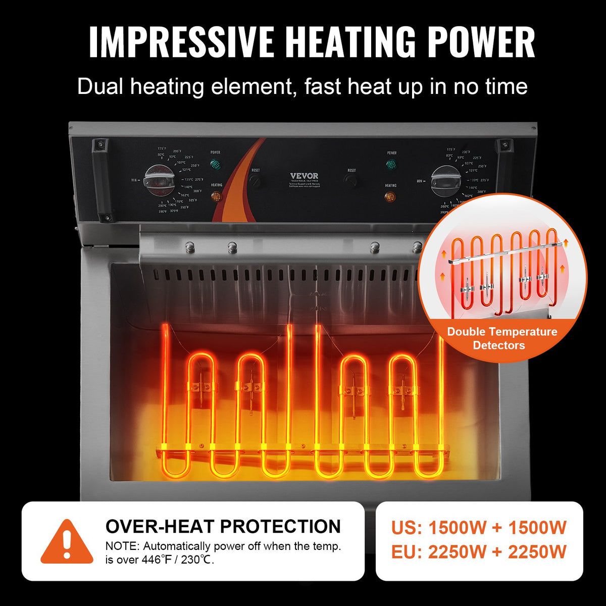 VEVOR Commercial Electric Fryers - Select Your Configuration - DGDZGDGSJK00Z0ED8V1 - view 3