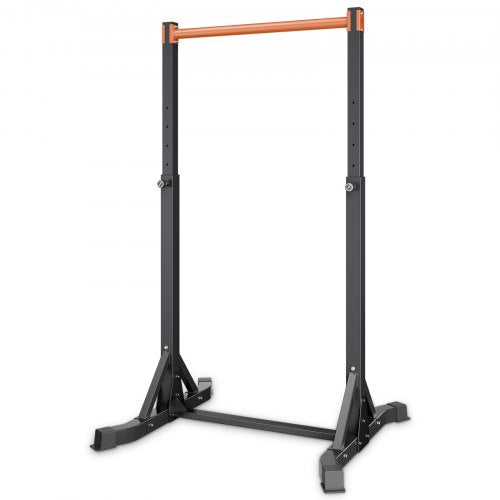 VEVOR Pull Up Bar, 330LBS Capacity Portable Pullup Bar Station, Pullup Bars Free Standing with H-Frame Structure & Heavy-Duty Steel Tube, 8 Level Height Adjustment Gravity Fitness for Arms Back Chest - DGKYTXSJBKZD33L3K001V0 - view 2