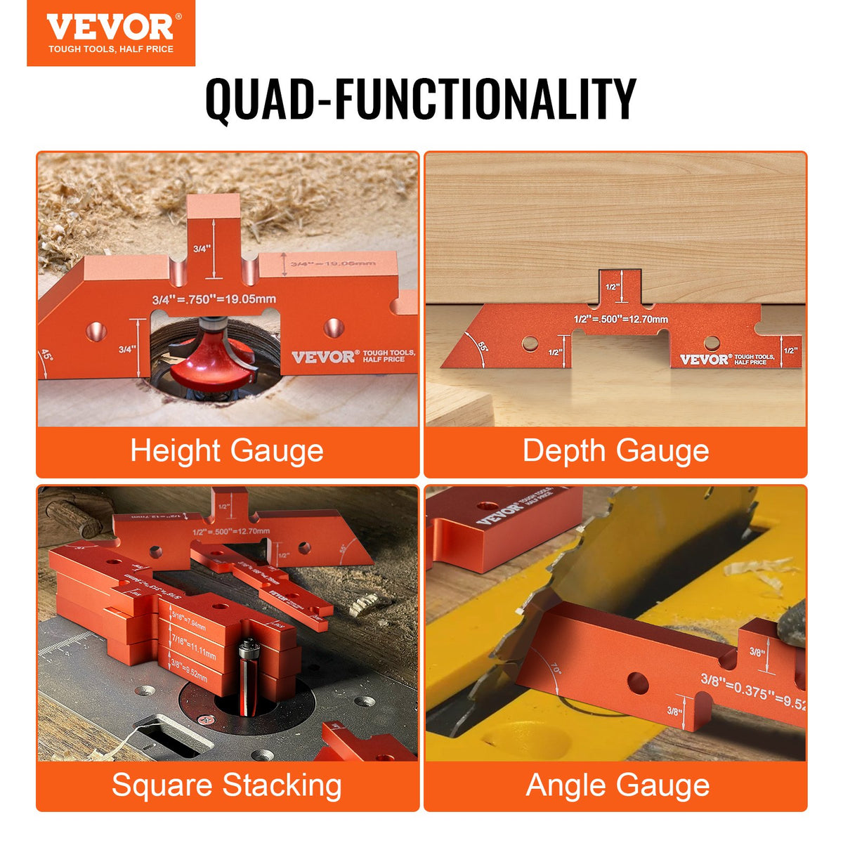 VEVOR Woodworking Height Gauge