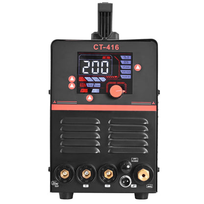 VEVOR 3-in-1 Plasma Cutter Welder Combo - CUT/TIG/MMA, 50A Plasma Cutting Machine & 200A TIG Stick Welder, Digital 110/220V Dual Voltage with 2T/4T/PA/PT Function for Home Repairs, Workshops - DGNQHJ200A50X64T7001V5 - view 10