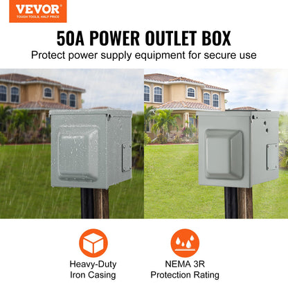 VEVOR Power Inlet Box - Select Your Configuration - DGNRV50A1450RJD0NV0 - view 2