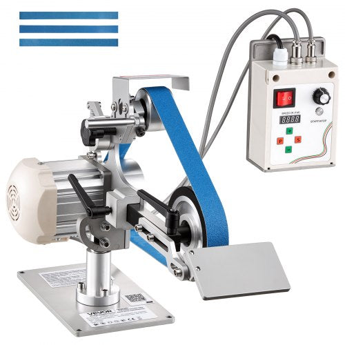 VEVOR Variable-Speed Belt Grinder - BSF130VA, 30 x 1 in - product view 1