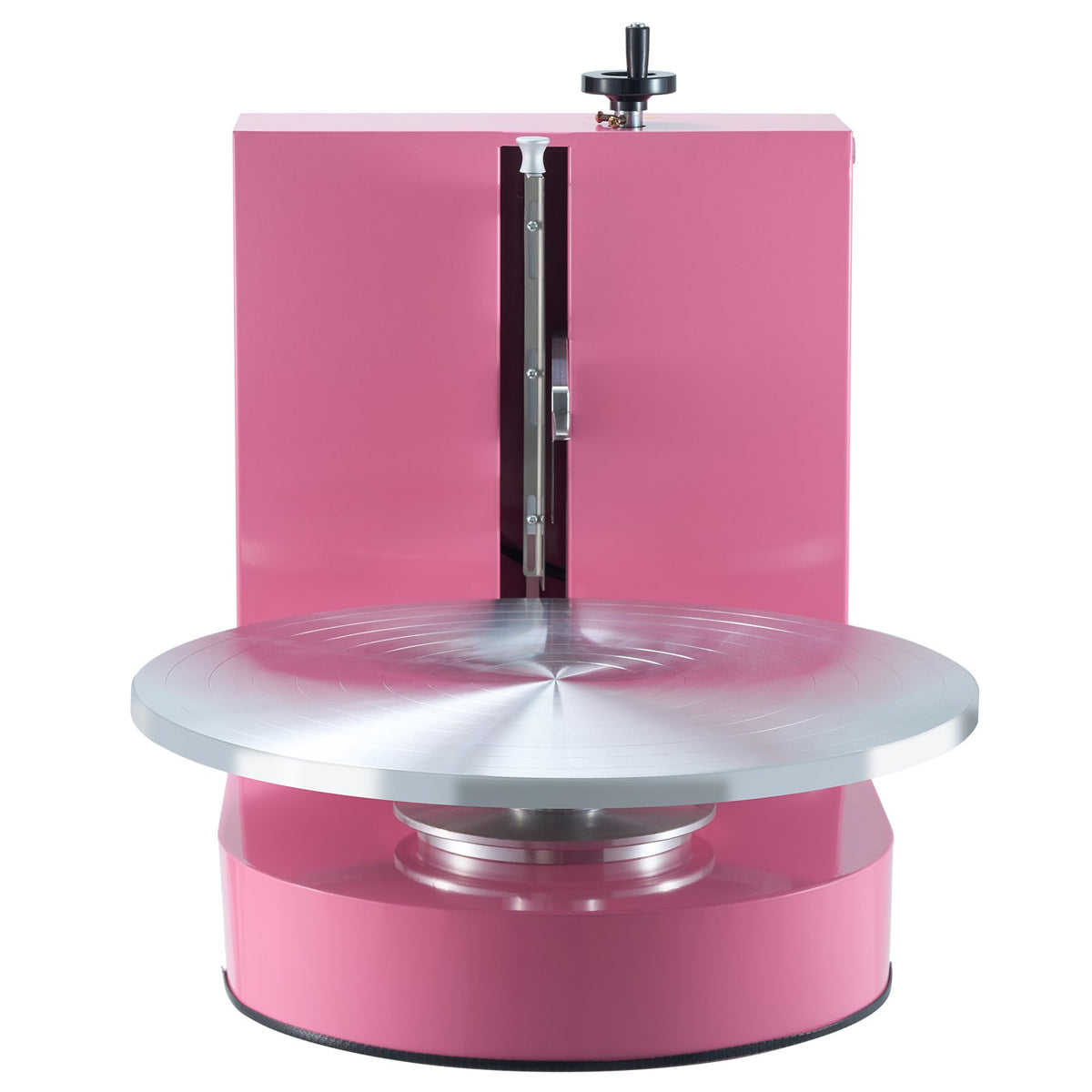 VEVOR Cake Decorating Machine, Cake Cream Spreading Coating Smearing Machine, Low Noise Cake Frosting Machine, Turntable with Adjustable Scraper, for 4" to 16" Cake, 25-320RPM Rotating Speed, Pink - DGNYMMJ416IN82A3BV1 - view 10