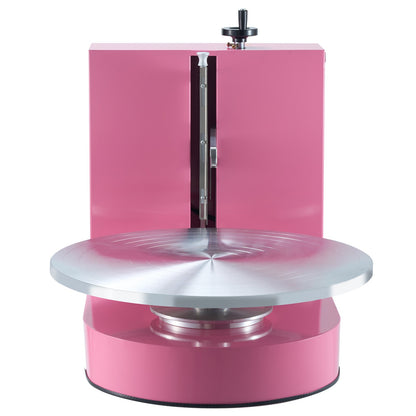 VEVOR Cake Decorating Machine, Cake Cream Spreading Coating Smearing Machine, Low Noise Cake Frosting Machine, Turntable with Adjustable Scraper, for 4" to 16" Cake, 25-320RPM Rotating Speed, Pink - DGNYMMJ416IN82A3BV1 - view 10