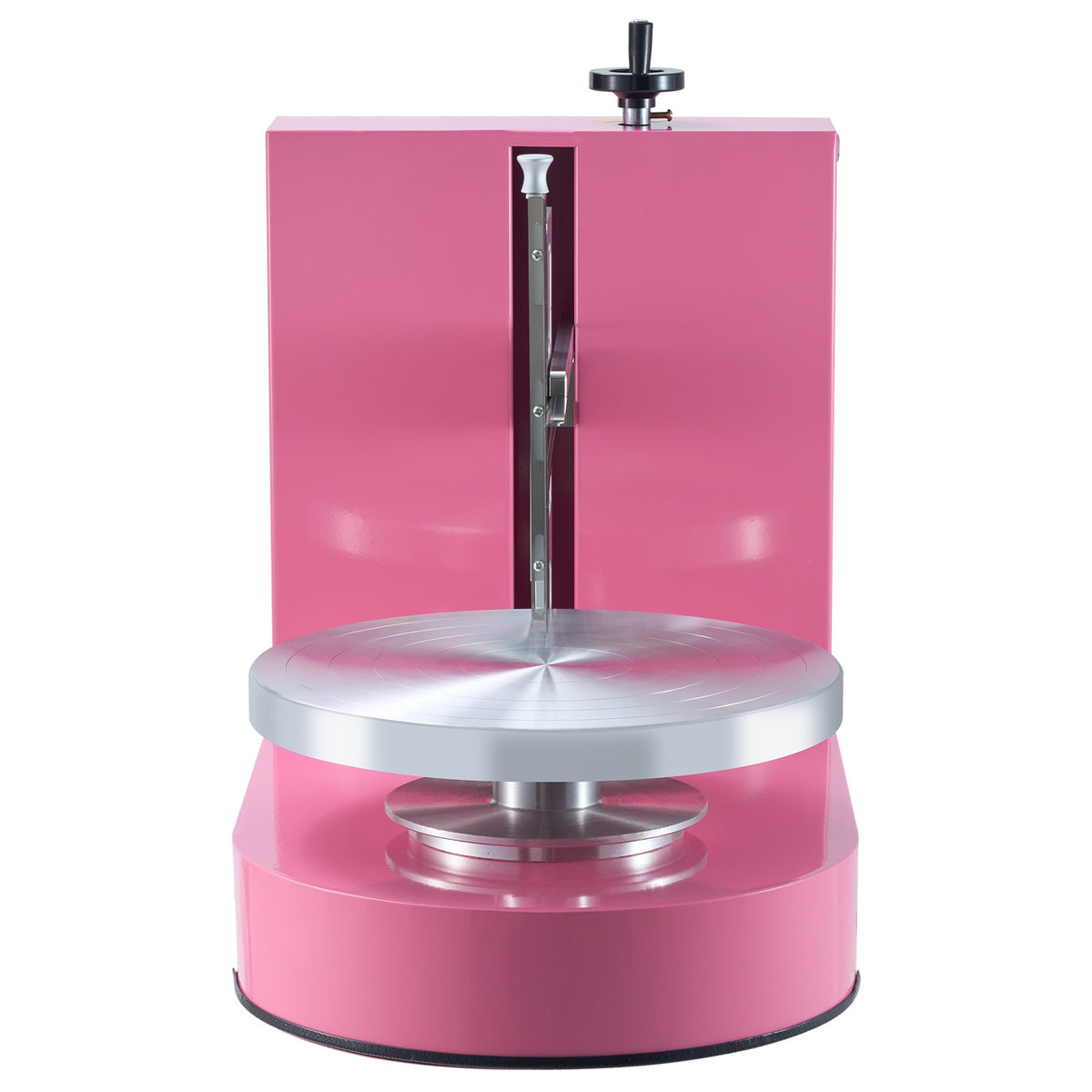 VEVOR Cake Decorating Machine, Cake Cream Spreading Coating Smearing Machine, Low Noise Cake Frosting Machine, Turntable with Adjustable Scraper, for 6" to 14" Cake, 25-320RPM Rotating Speed, Pink - DGNYMMJ614INWBGIOV1 - view 10