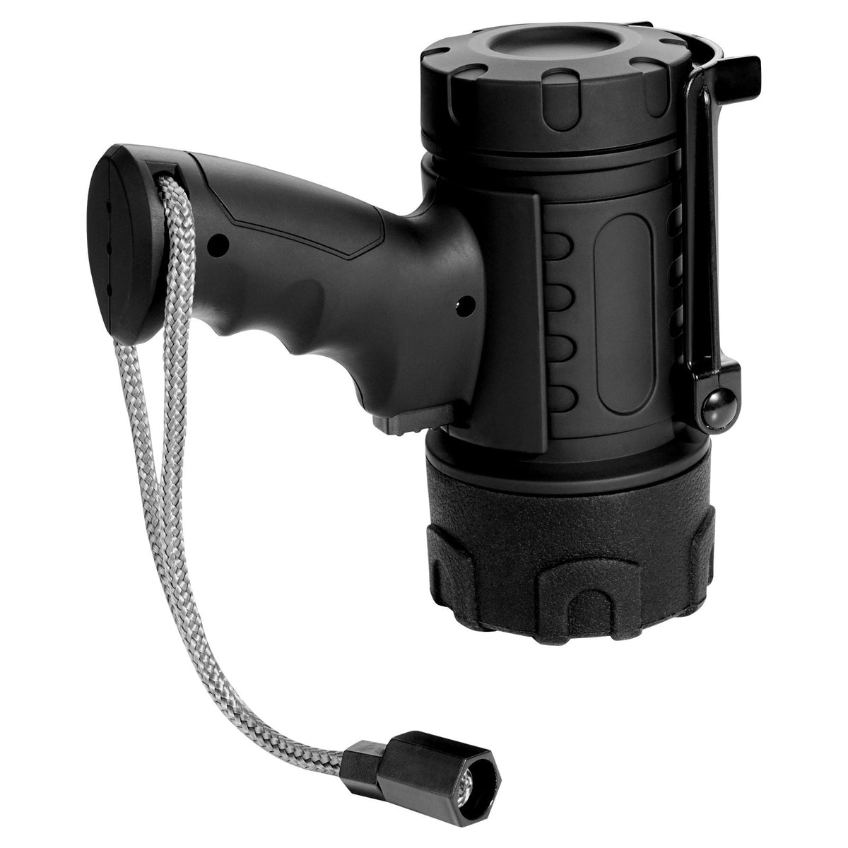 VEVOR Rechargeable Spotlight Flashlight, 200,000 Lumens, IP67 Waterproof Handheld LED Spot Light, Super Bright Portable Searchlight with 4 Modes Detachable Lens USB Port, for Hunting Boating Camping - DGYWSJGDXDTKA7G1TV9 - view 10