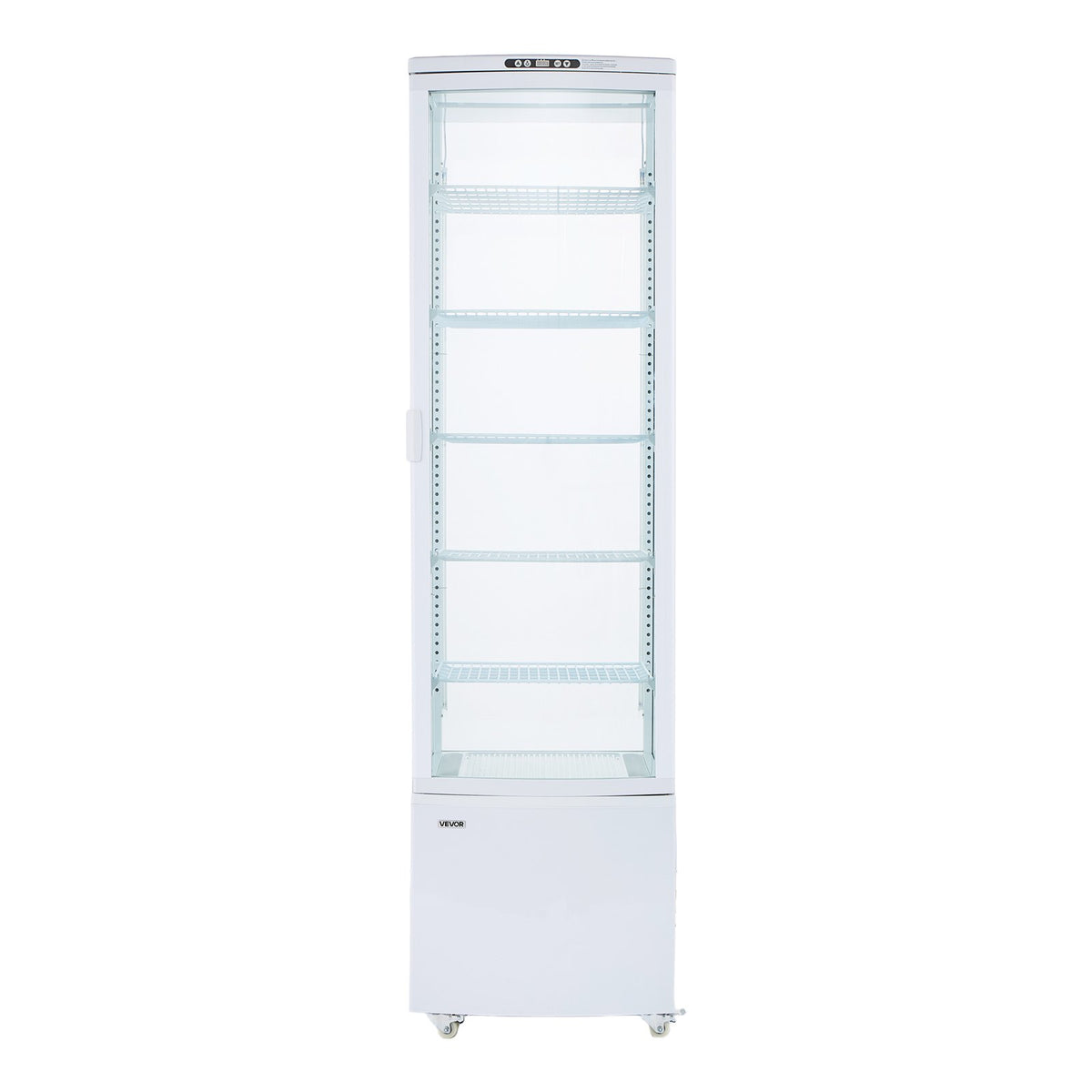 VEVOR Refrigerated Display Case, 9.8 Cu.Ft./278L Large Pastry Display Case, 5-Tier Commercial Cake Refrigerator with LED Lighting, TURBO Cooling, Frost-Free Air-Cooling, for Bakery, Dessert Shop - DGZSJ98CFTFX48JQV001V1 - view 10
