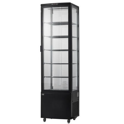 VEVOR Refrigerated Display Case, 9.8 Cu.Ft./278L Large Pastry Display Case, 5-Tier Commercial Display Refrigerator with LED Lighting, TURBO Cooling, Frost-Free Air-Cooling, for Bakery - DGZSJLDFX98CV5MZPV1 - view 10