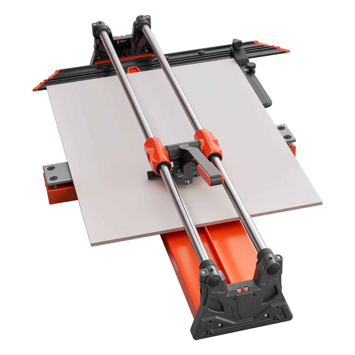 VEVOR 39.4-Inch Manual Tile Cutter, Upgraded Sliding Head Cutting Tool with Spring-Loaded Base, Angle Fence, Tungsten Carbide Cutting Wheel, Alignment Guide, for DIY Pros, Ceramic, Floor, Wall Tiles - DHDZHDTSJK1060S0L001V0 - view 10