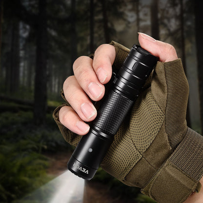VEVOR Rechargeable Flashlight, High Lumens LED Flashlight with 6 Lighting Modes, IP66 Waterproof Handheld Flash Light for Home, Hiking, Camping, Emergencies, Lightweight & Portable - DJLEDSDTBGLE0AA82V9 - view 9