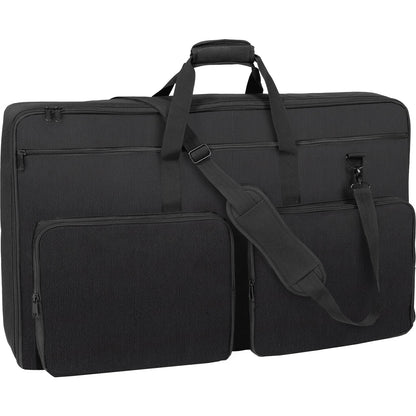 VEVOR Padded DJ Mixer Gig Bag, 1200D Oxford Fabric, DJ Gear Carry Bag with a Storage Pocket 4.92 ft Removable Shoulder Strap 0.39 in Padding, 32.6 x 8.6 x 20.4 in Storage Case Fits for DJ Controller - DJSNB1200DNJ4SLSSV0 - view 1