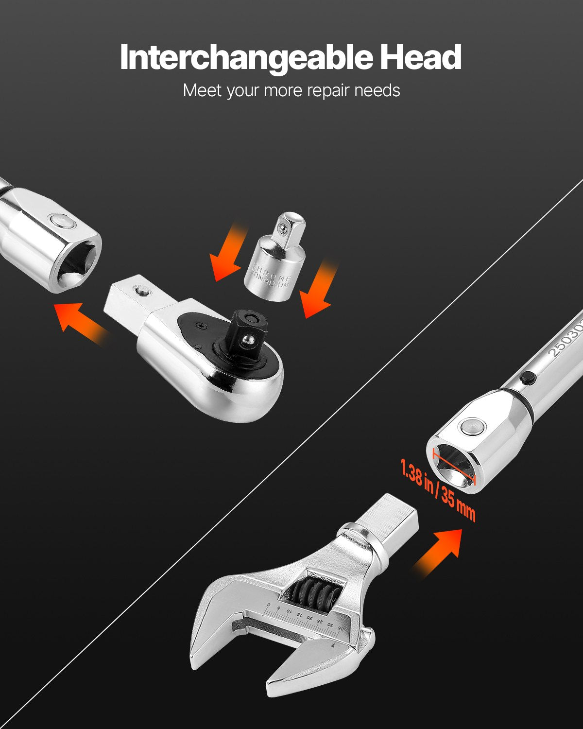 VEVOR Torque Wrenches - Select Your Configuration - DJSNLBS101708PMCDV0 - view 2