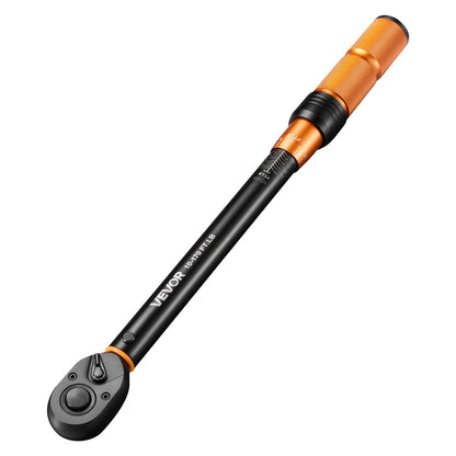 VEVOR Torque Wrench Set 1/4" 3/8" 1/2" Drive Click Torque Wrench 47-Piece, Dual Scale Readings, ±3% High Precision, with Spark Plug Sockets, Bits, Extension Bars, Storage Case, for Automotive Repair - DJSNLBSHCS2046VT3001V0 - view 10