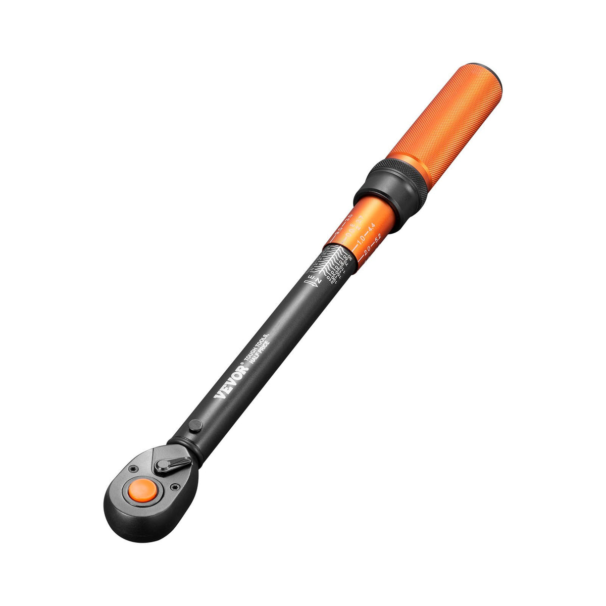 VEVOR Torque Wrench, 1/2-inch Drive Click Torque Wrench, 14.8-162.4 lbf-ft / 20-220 N.m, Dual Scale Readings, ±3% High Precision, with Extension Bar, Adapter and Storage Case, for Automotive Repair - DJSNLBSHCS205RCME001V0 - view 10