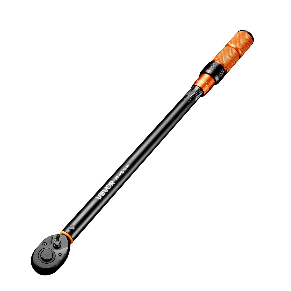 VEVOR Torque Wrench 1/2-inch Drive Click Torque Wrench ±3% High Precision, 29.4-294.1 lbf-ft / 40-400 N.m, Dual Scale Readings, with Extension Bar, Adapter and Storage Case, for Automotive Repair - DJSNLBSHCS40XNN4U001V0 - view 10
