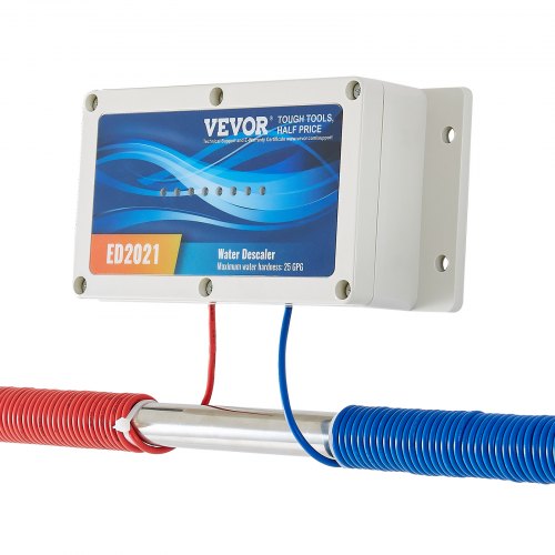 VEVOR Electronic Water Descaler System, Whole House Salt Free Descaler, Hard Water Conditioner to Reduces Scale Build-Up, for All Kinds of Plumbing Pipes, Durable for Over 6 Years - DJSWYRSQ1INC9XT44V1 - view 2