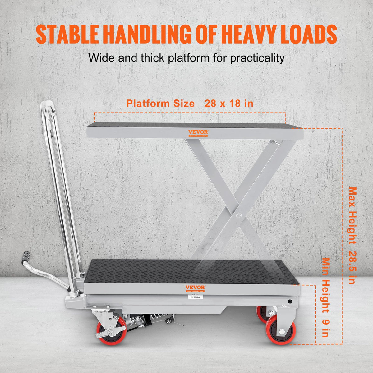 VEVOR Lift Tables - Select Your Configuration - DJYYSJPTCHS42SG52V0 - view 3