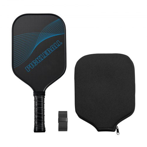 VEVOR Pickleball Paddle, T700 Carbon Fiber Surface & Honeycomb Core, Professional Pickleball Paddle with Increased Power & Control & Spin, Pro Pickle Ball Racket for Adults, Men & Women, Blue - DJZCGKT700TXKRPBG001V0 - view 2