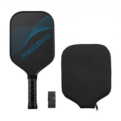 VEVOR Pickleball Paddle, T700 Carbon Fiber Surface & Honeycomb Core, Professional Pickleball Paddle with Increased Power & Control & Spin, Pro Pickle Ball Racket for Adults, Men & Women, Blue - DJZCGKT700TXKRPBG001V0 - view 2