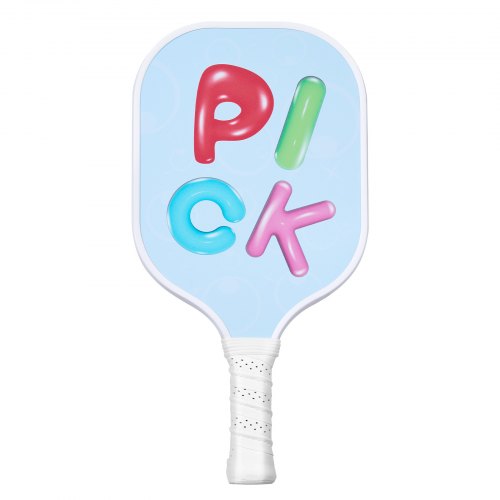 VEVOR Kids Pickleball Paddle, Lightweight Youth Pickleball Paddle with Small Grip and Cute Pattern, Fiberglass Pickle Ball Racket & Honeycomb Core, Child Size for Kids, Youth, Boys & Girls - DJZETKTXWHHS3TB6A001V0 - view 2