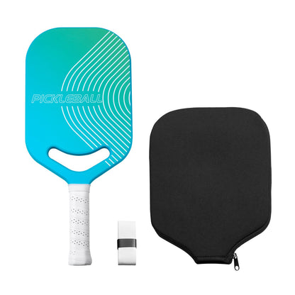 VEVOR Pickleball Paddle with Aero Throat, T700 Carbon Fiber Surface & Honeycomb Core, Professional Pickleball Paddle with Increased Power & Control & Spin, Pickle Ball Racket for Adults, Men & Women - DJZSYKT700TXDXOGQ001V0 - view 1