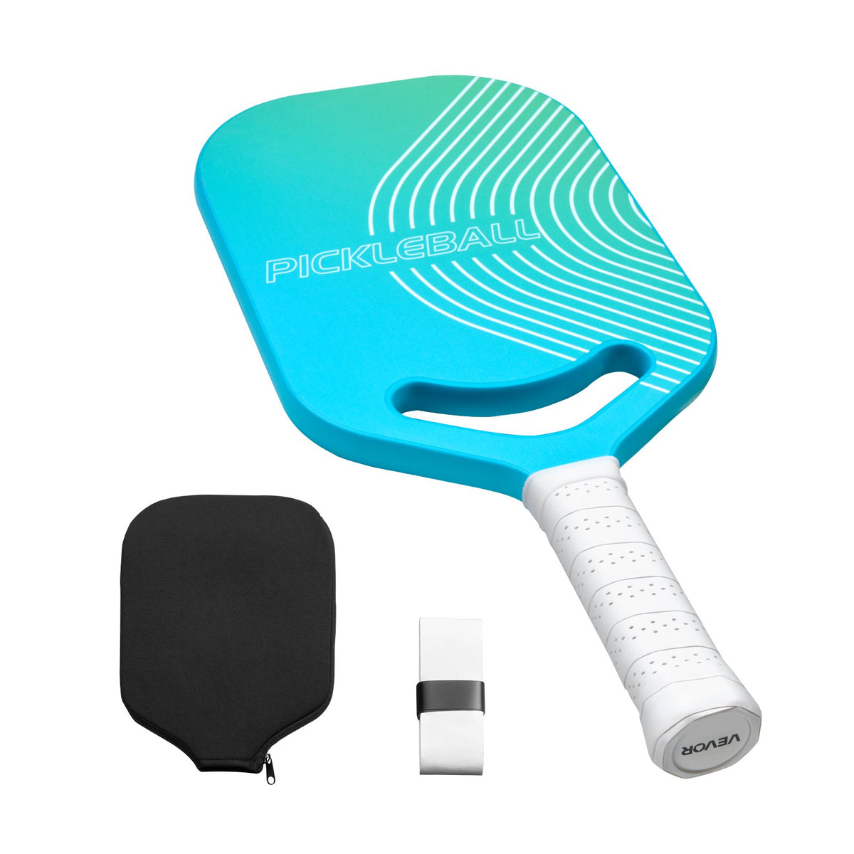 VEVOR Pickleball Paddle with Aero Throat, T700 Carbon Fiber Surface & Honeycomb Core, Professional Pickleball Paddle with Increased Power & Control & Spin, Pickle Ball Racket for Adults, Men & Women - DJZSYKT700TXDXOGQ001V0 - view 10