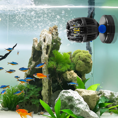 VEVOR Aquarium Wave Maker, 10W, 1057 GPH Quiet and Strong DC Powerhead, Adjustable Fish Tank Circulation Pump with Controller, Strong Magnetic Base, 360° Rotating Wavemaker, for Freshwater Saltwater - DKZQDSZZLJMNVJMXF001V1 - view 9