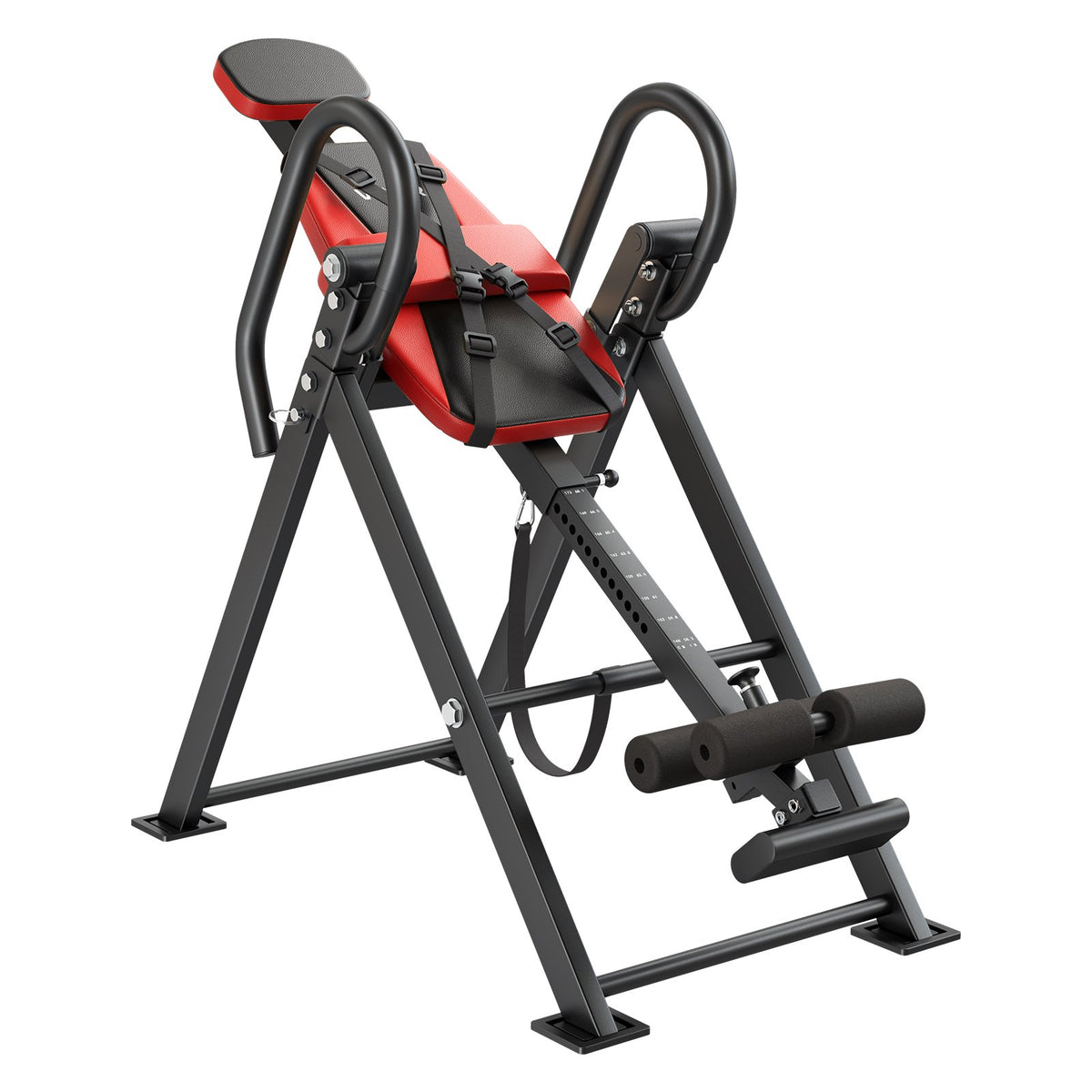 VEVOR Inversion Table, 300 lbs Capacity Heavy Duty Inverted Table, Back Inverter Stretcher with Dual-Roller Locking, Decompression Tables for Shoulders, Neck, Back, Multi-Angle Adjustable Tether Strap - DLJTSDPTKBPTG7PPH001V0 - view 10