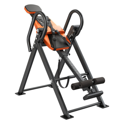 VEVOR Inversion Table, 300 lbs Capacity Heavy Duty Back Inverter Stretcher, Inverted Table with Dual-Roller Locking, Decompression Tables for Shoulders, Neck, Back, Multi-Angle Adjustable Tether Strap - DLJTSDPTKBPTPJ3LJ001V0 - view 10