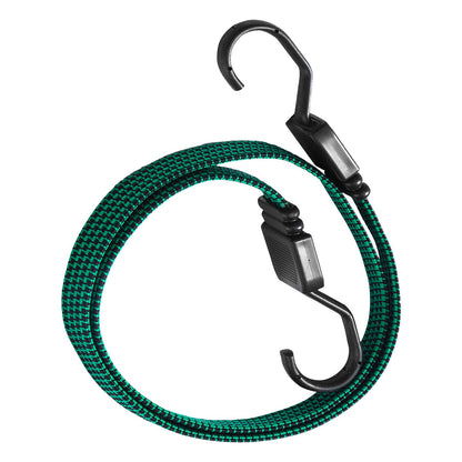 VEVOR 32 Piece Flat Bungee Cord Set, 17 mm Heavy Duty Bungee Straps with A3 Steel J-Hooks, Includes 10", 18", 24", 32", 40", Bungee Rope with Portable Storage Bag, 6 Clips & Canopy Ties - DLKZDW28PCSBP62SQV0 - view 10