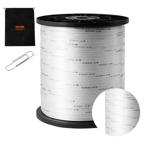 VEVOR Durable Polyester Pull Cord, Width 0.5" & Length 5249ft, Max Load 1250 lbf, Perfect for Organizing Cables, Packaging, Garden Work & Electrical Jobs - DLLDB1600M12U3163V0 - view 2