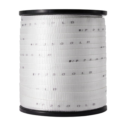 VEVOR Polyester Pull Tape, 3/4" x 528' Mule Tape Flat Rope, 2500 lbf Tensile Capacity, Printed Webbing Cable Pulling Tape for Packaging, Gardening, Commercial Electrical, Conduit Work, White - DLLDB161M19MP9PPZV0 - view 10