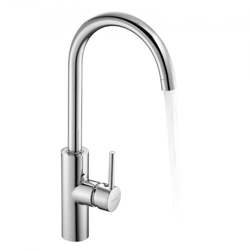 VEVOR Touchless Kitchen Bar Sink Faucet, Single Handle Automatic Motion Sensor Bathroom Faucet, Hands-Free Adjustable Cold Hot Water Mixer Flexible Swivel for 9/16 in Pipe,Chrome Plated Silver - DLTDGSDHZDLRKLXL7001V9 - view 2