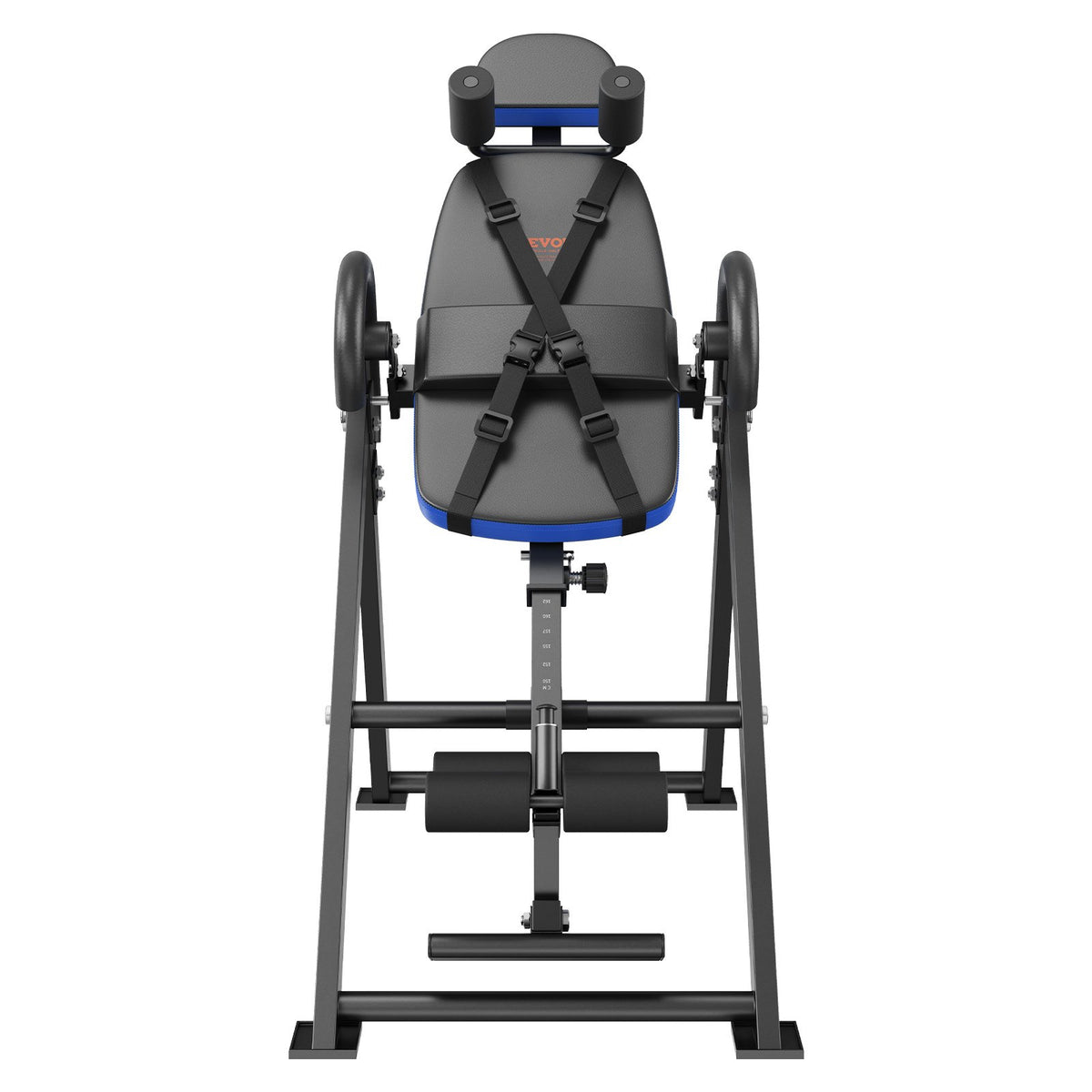 VEVOR Inversion Table, 300 lbs Capacity Heavy Duty Inversion Table, Decompression Back Stretcher Machine, Strength Training Equipment with Headrest, Ankle Lock, Adjustable Protective Belt, Blue/Black - DLTLHSPPTKBPR0IUTV0 - view 10