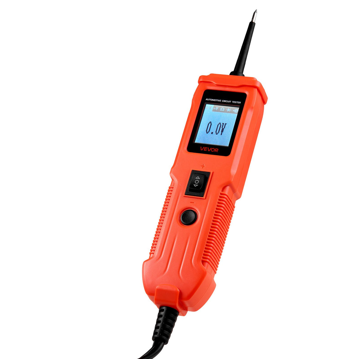 VEVOR Automotive Circuit Tester Kit, 8 - 35 DCV Power Circuit Probe Tester with TFT Color Display and Lighting, 2-in-1 Electrical Automotive Power Tester Probe with 19.7 ft / 6 m Extension Cable - DLXQCDLCSYKCJAAG2001V9 - view 10