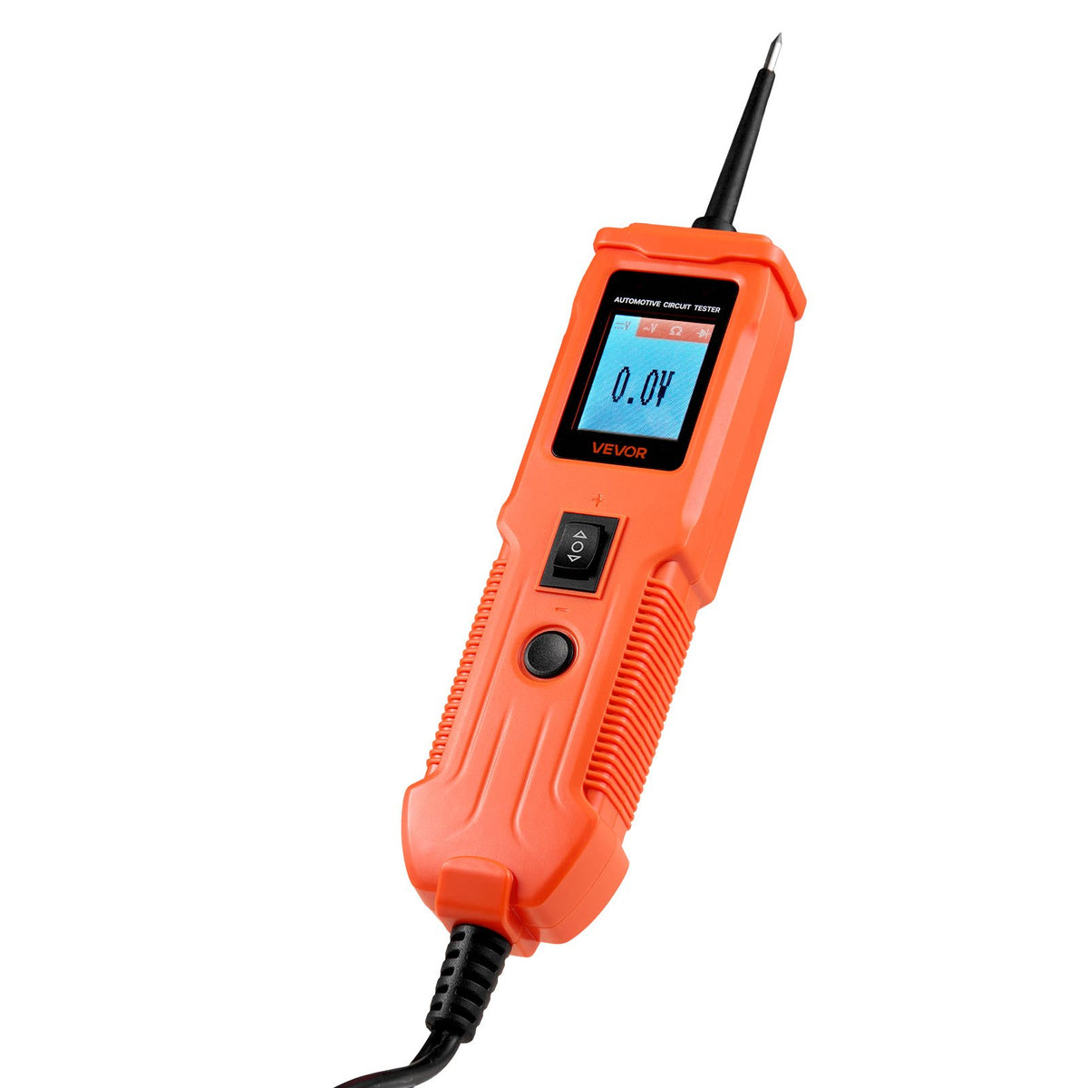 VEVOR Automotive Circuit Tester, 8 - 35 DCV Power Circuit Probe Tester with TFT Color Display and Lighting, Automotive Power Tester Probe with 13 ft / 4 m Cable, ABS Shell Electrical Detector Finder - DLXQCDLCSYKCO4QL7001V9 - view 10