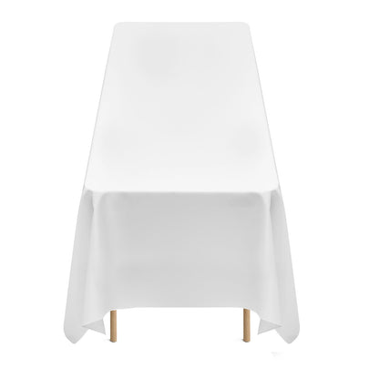 VEVOR White Tablecloths for Rectangle Tables, 6 Pack, 90 x 132 Inches, Reusable and Machine Washable Table Clothes, Wrinkle-Resistant Polyester Fabric Table Covers for Wedding, Party, Banquet - DLZB90132INCOKU2C001V0 - view 10