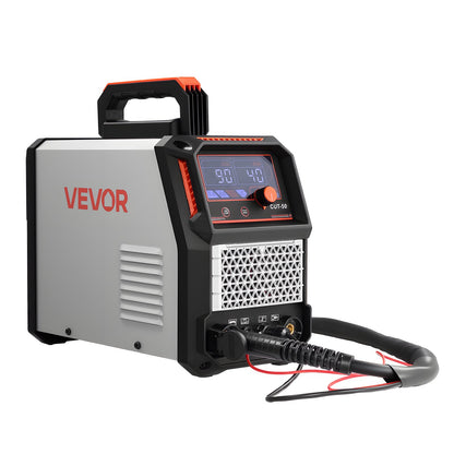 VEVOR Plasma Cutter, 50A Non-Touch Pilot Arc Plasma Cutting Machine, 110V/220V Dual Voltage Digital Display IGBT Inverter - with 2T/4T Function & Adjustable PA/PT Time for Home Repairs, Workshops - DLZQGJFJCS50EJNBQ001V1 - view 10
