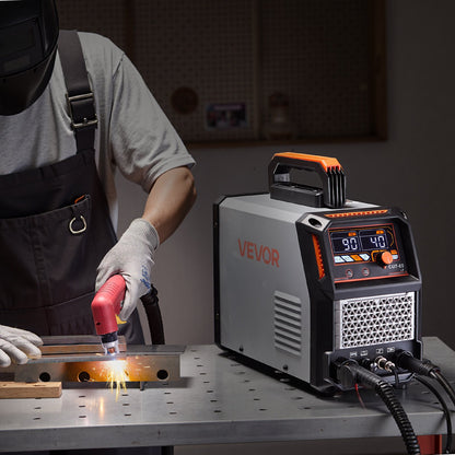 VEVOR Plasma Cutter, 65A Non-Touch Pilot Arc Plasma Cutting Machine Non-High Frequency - with 2T/4T Function & Adjustable PT Time, 110V/220V Dual Voltage Digital Display IGBT Inverter - DLZQGJFJCS65CKU7P001V1 - view 9