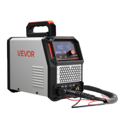 VEVOR Plasma Cutter, 65A Non-Touch Pilot Arc Plasma Cutting Machine, 110V/220V Dual Voltage Digital Display IGBT Inverter - with 2T/4T Function & Adjustable PA/PT Time for Home Repairs, Workshops - DLZQGJFJCS65OM4YA001V1 - view 10