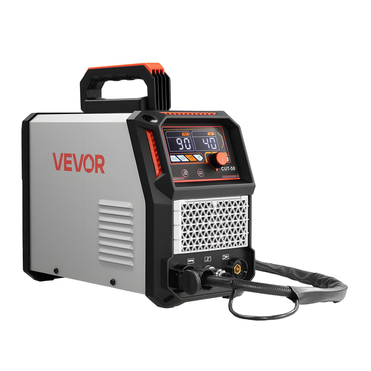 VEVOR Plasma Cutter, 50A Plasma Cutting Machine, 110V/220V Dual Voltage Digital Display IGBT Inverter - with 2T/4T Function & Adjustable PA/PT Time for Home Repairs, Workshops - DLZQGJJCS50AYSV61001V1 - view 10