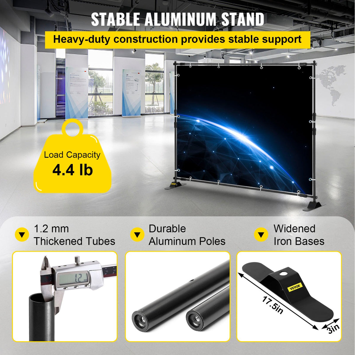 VEVOR Backdrop Stands - Select Your Configuration - DM-ABSZSJ00000001V0 - view 3