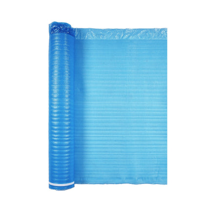VEVOR Floor Underlayment 600 sq. ft, 3-in-1 2 mm Thick Flooring Padding with Tape & Vapor Barrier, Heavy Duty EPE Foam Soundproofing & Noise Reduction, for Laminate Wood (6 Rolls x 100 sq. ft) - DMCDEPE600SQTL6G6001V0 - view 10